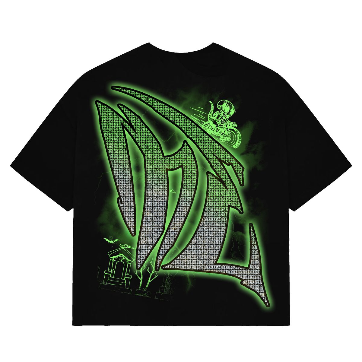 Mixed Emotions 'Goblin' Rhinestone Tee