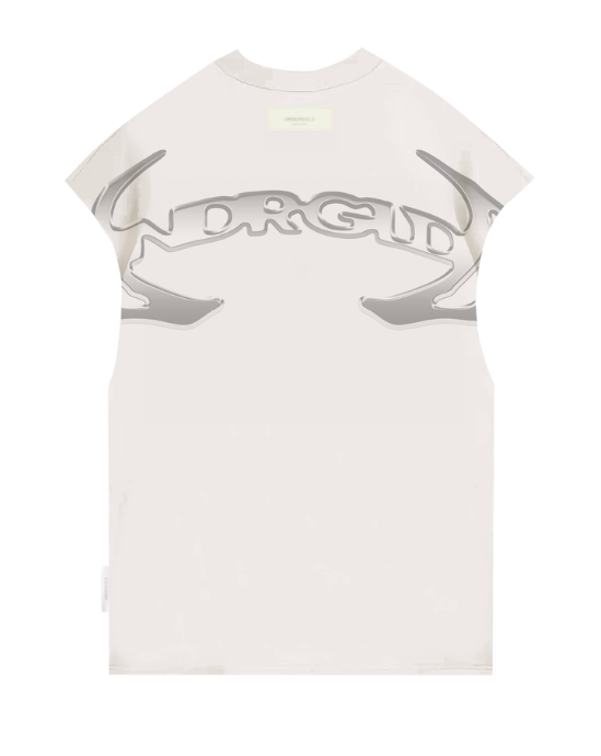 Undergold Thunder Rider UNDRGLD Sleeveless Tshirt (Cream)