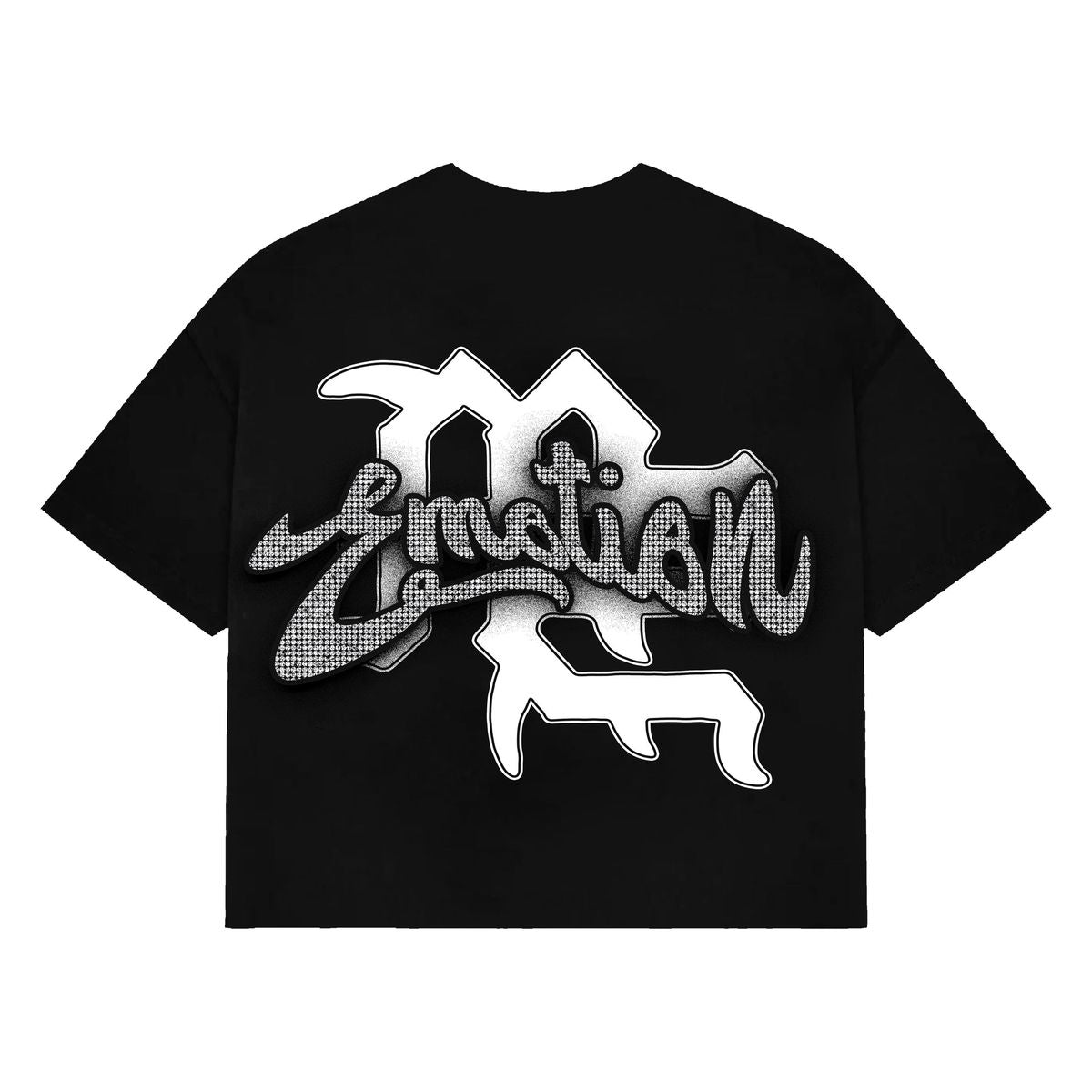 Mixed Emotions Black Cropped Cupid T-Shirt – Sneaker Lovers