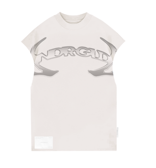Undergold Thunder Rider UNDRGLD Sleeveless Tshirt (Cream)