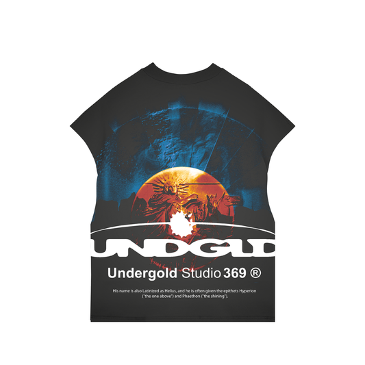 Undergold Helios Phases Sleeveless Tshirt (Vintage Black)