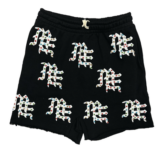 Mixed Emotions 'ME' Logo Shorts