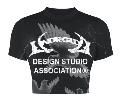 Undergold Thunder Rider Pigeons Baby Tee (Vintage Gray)